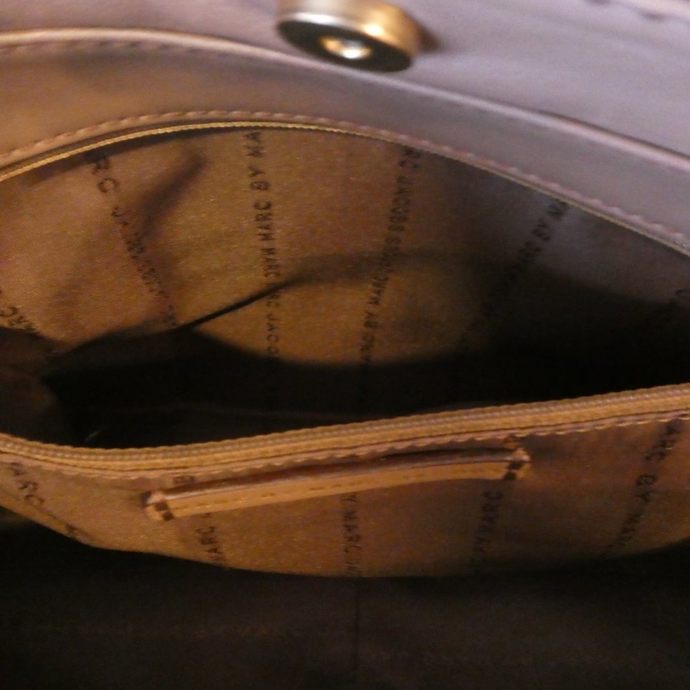 MARC JACOBS Goodbye Columbus Sylvie Top Handle Leather Satchel - Picture 11 of 16